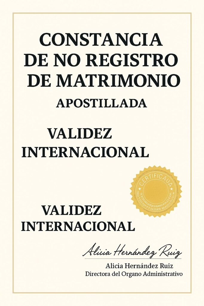 Certificación que se le da a documentos expedidos por autoridades municipales, ¿vas a contraer matrimonio en el extranjero? Tramita la apostilla detu constancia a distancia, con nosotros.